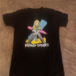 Britney Spears Black Graphic Women's Tee